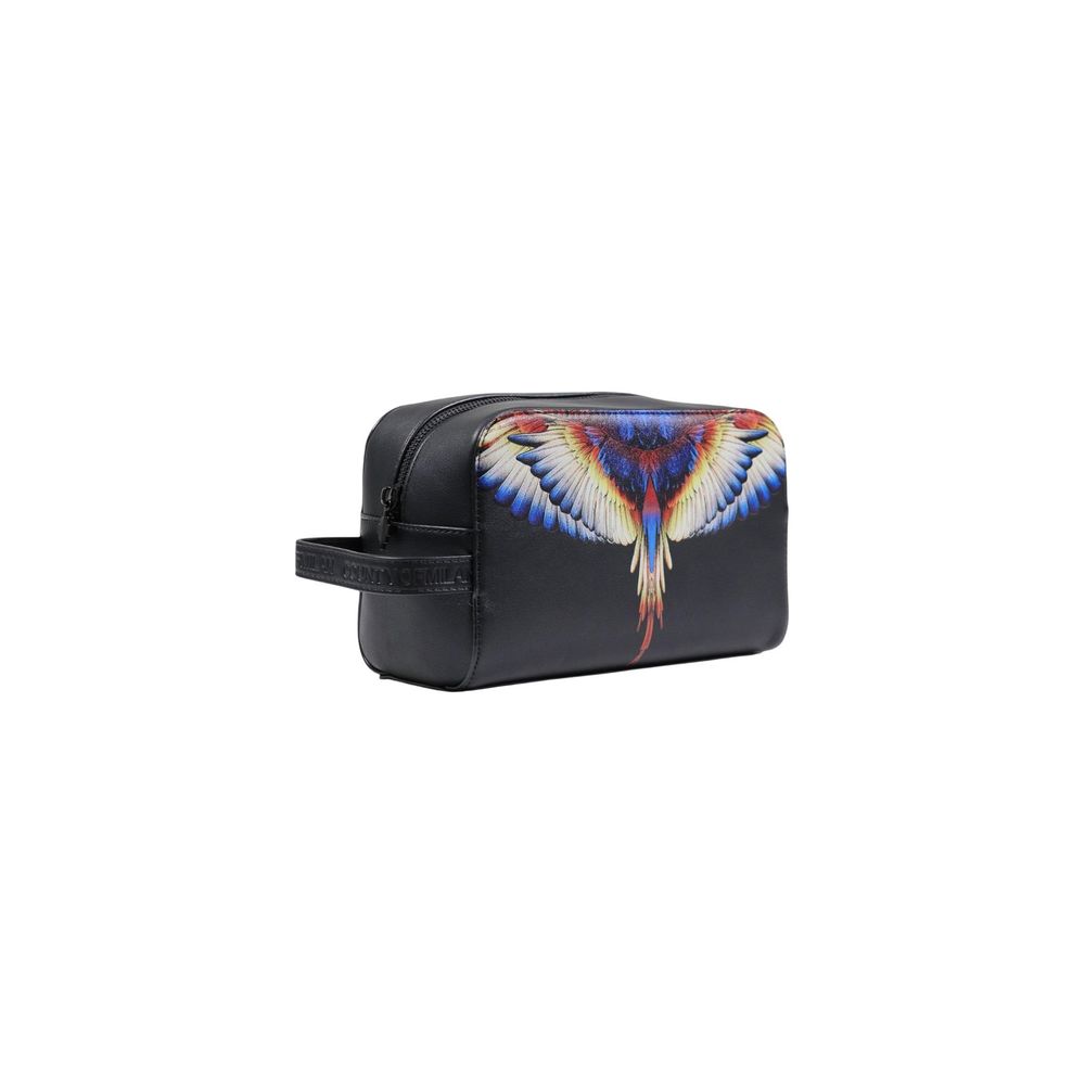 County of Milan Black Polyethylene Clutch Bag - Image 2