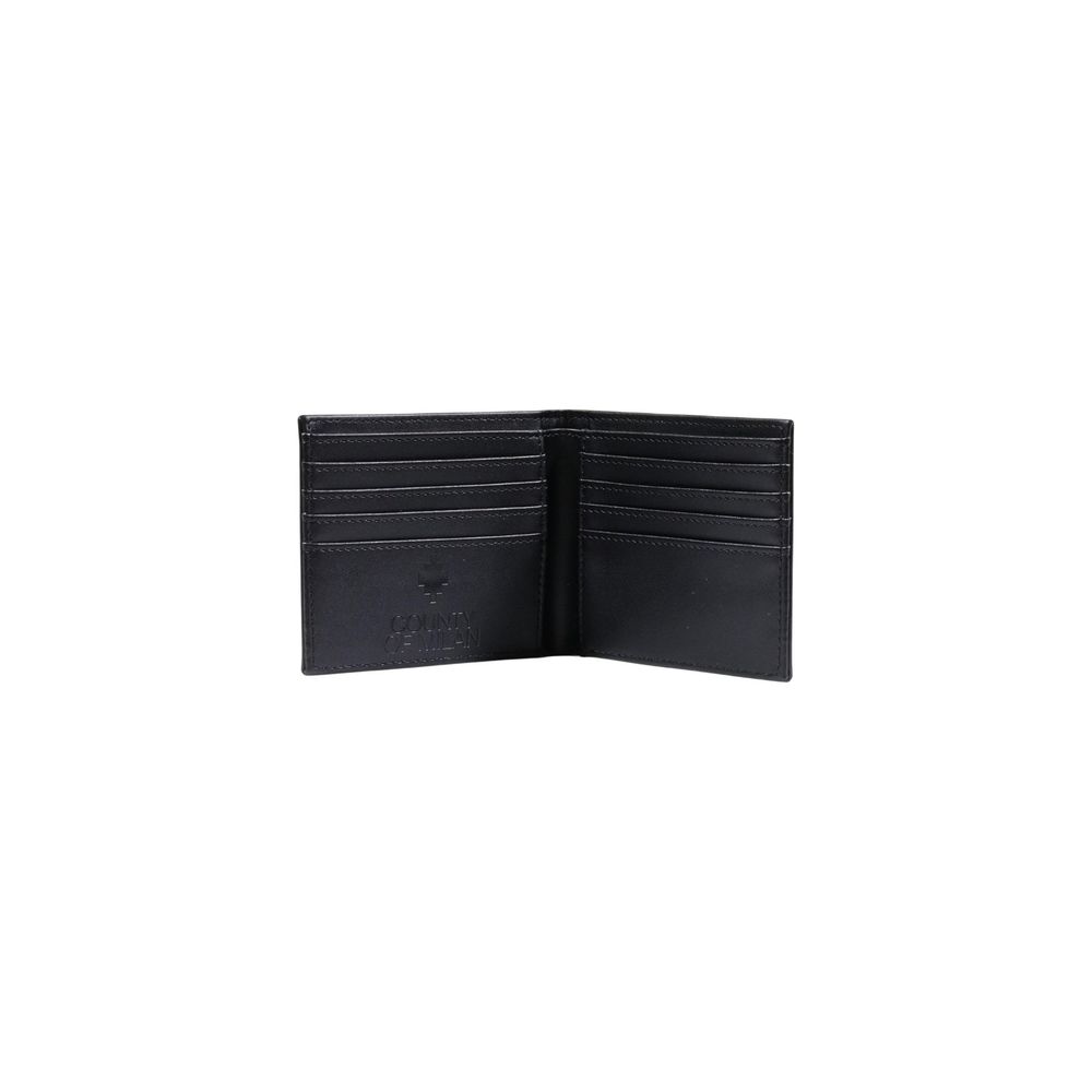 County of Milan Black Polyethylene Wallet - Image 2