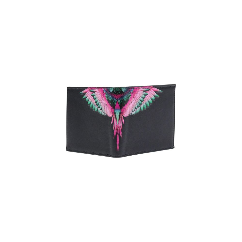 County of Milan Black Polyethylene Wallet - Image 3