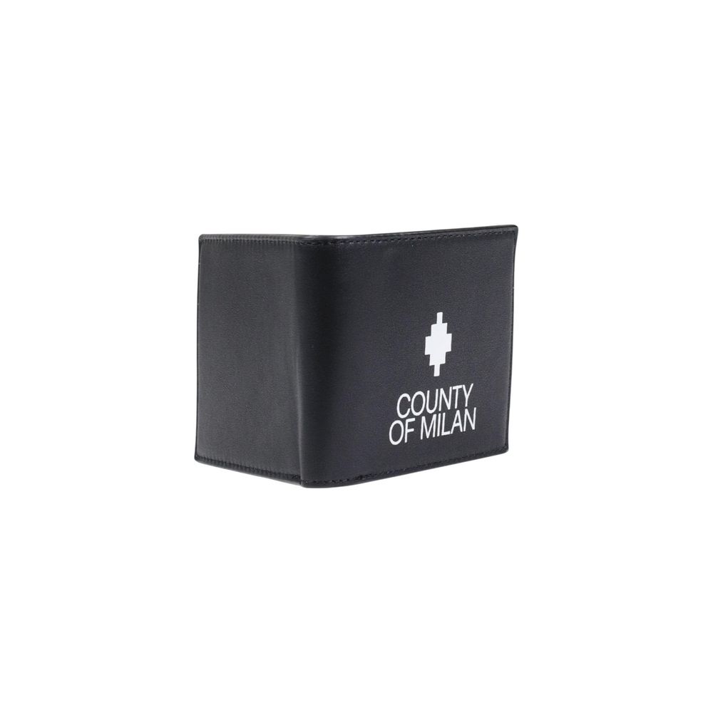 County of Milan Black Polyethylene Wallet - Image 4