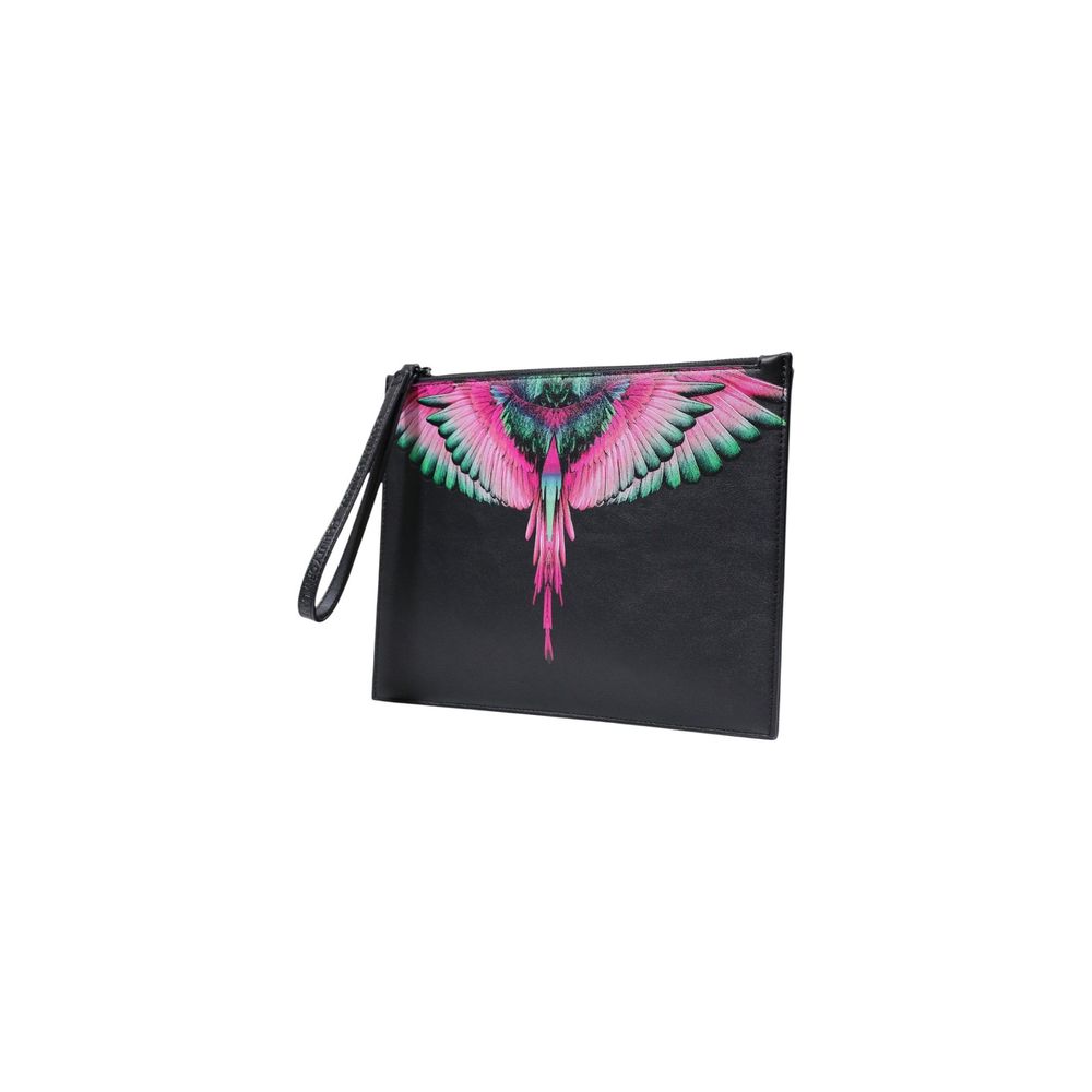 County of Milan Black Polyethylene Clutch Bag - Image 2