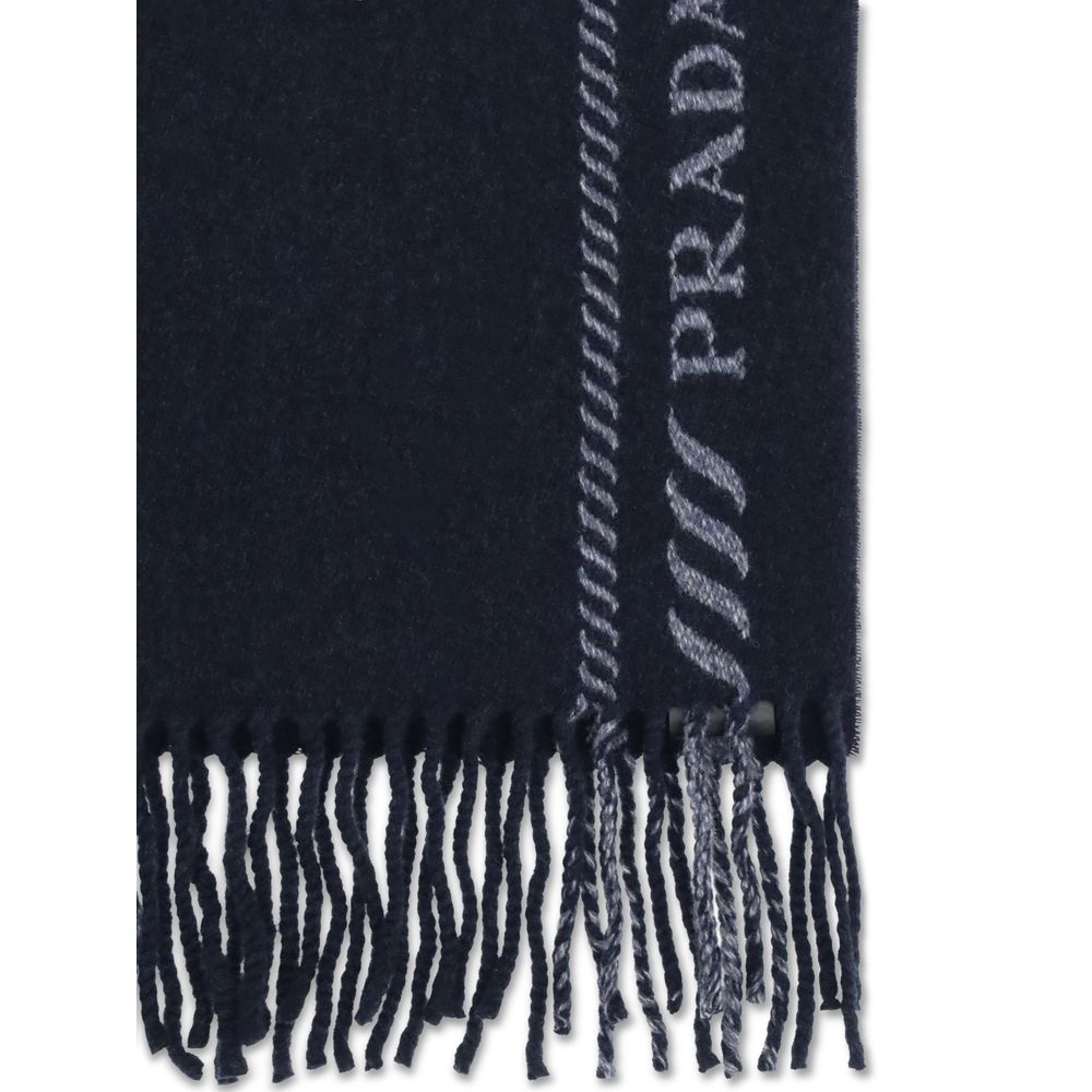 Prada Virgin wool and cashmere Scarf - Image 3