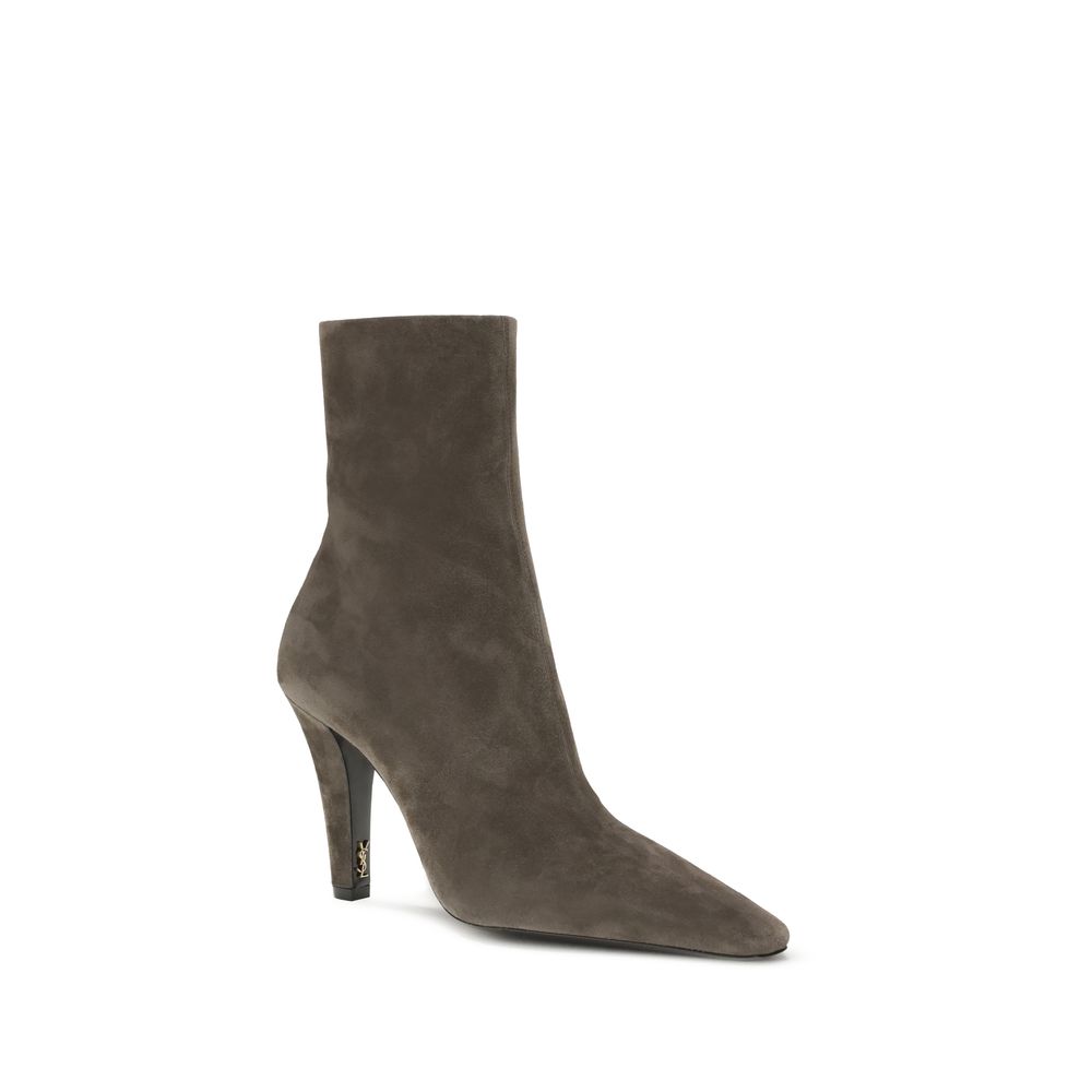 Saint Laurent Jill suede Ankle Boots - Image 2