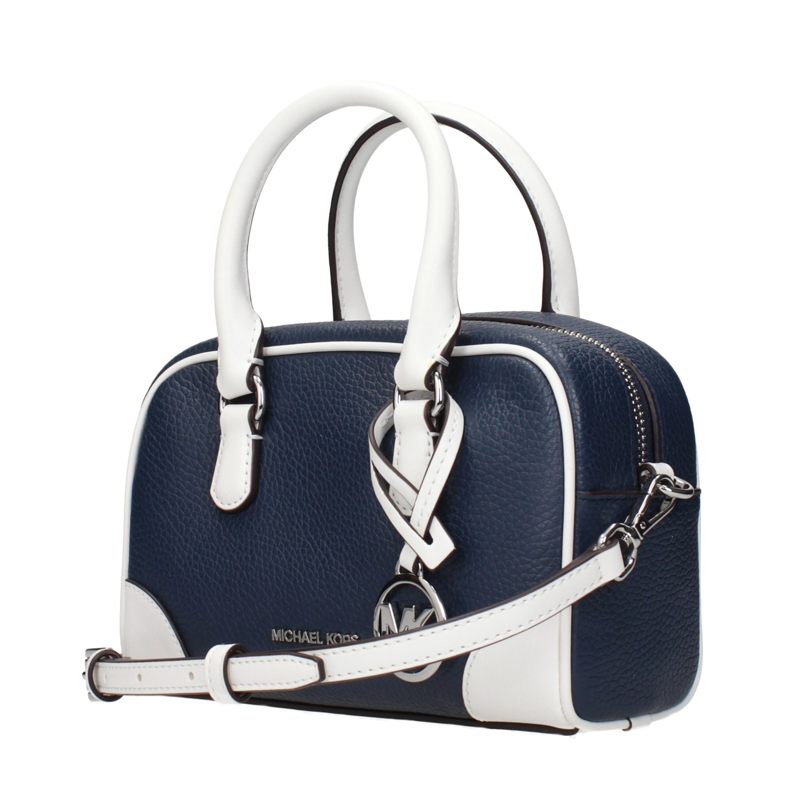 Michael Kors Blue Leather Handbags - Image 2