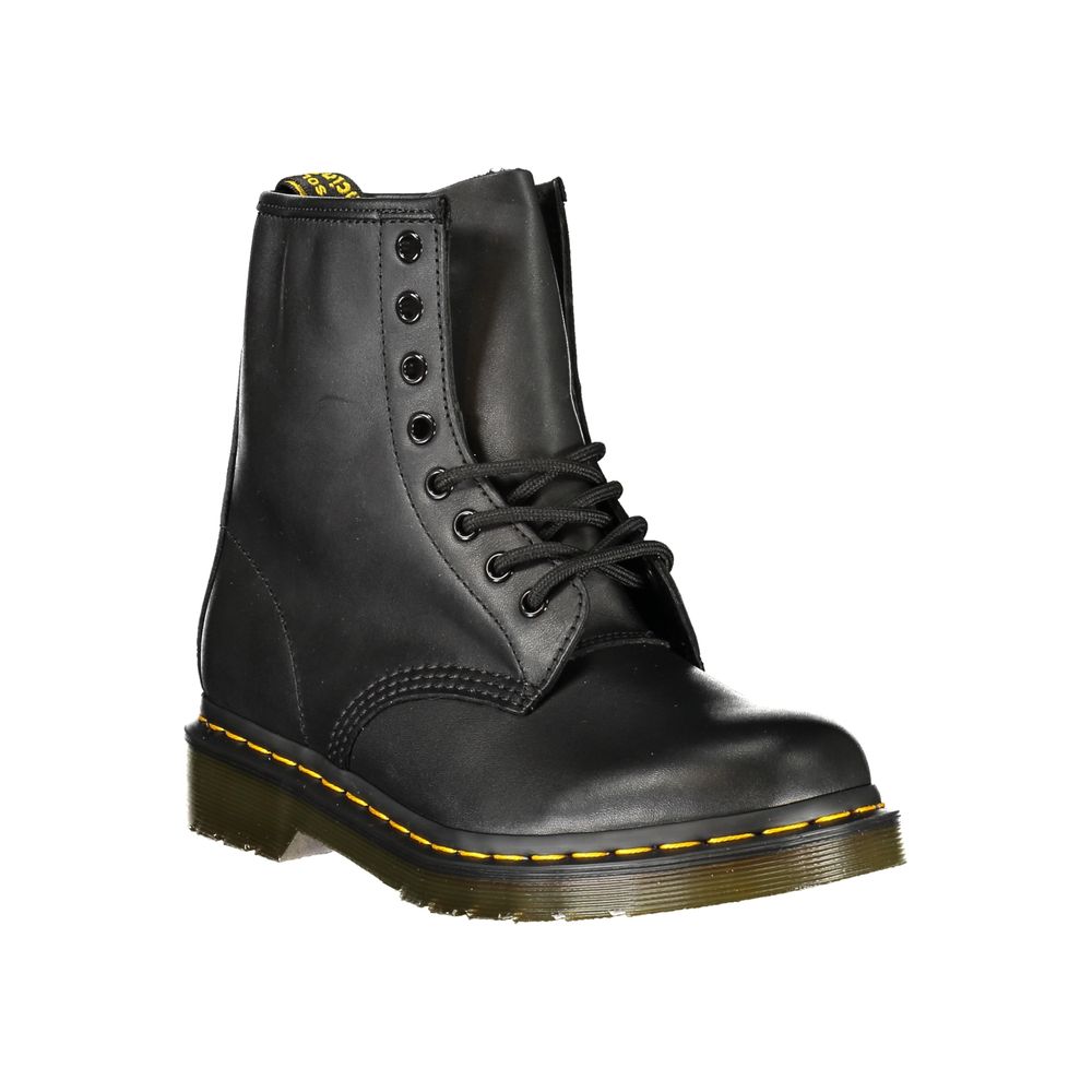 Dr. Martens Black Leather Unisex Ankle Boot - Image 2