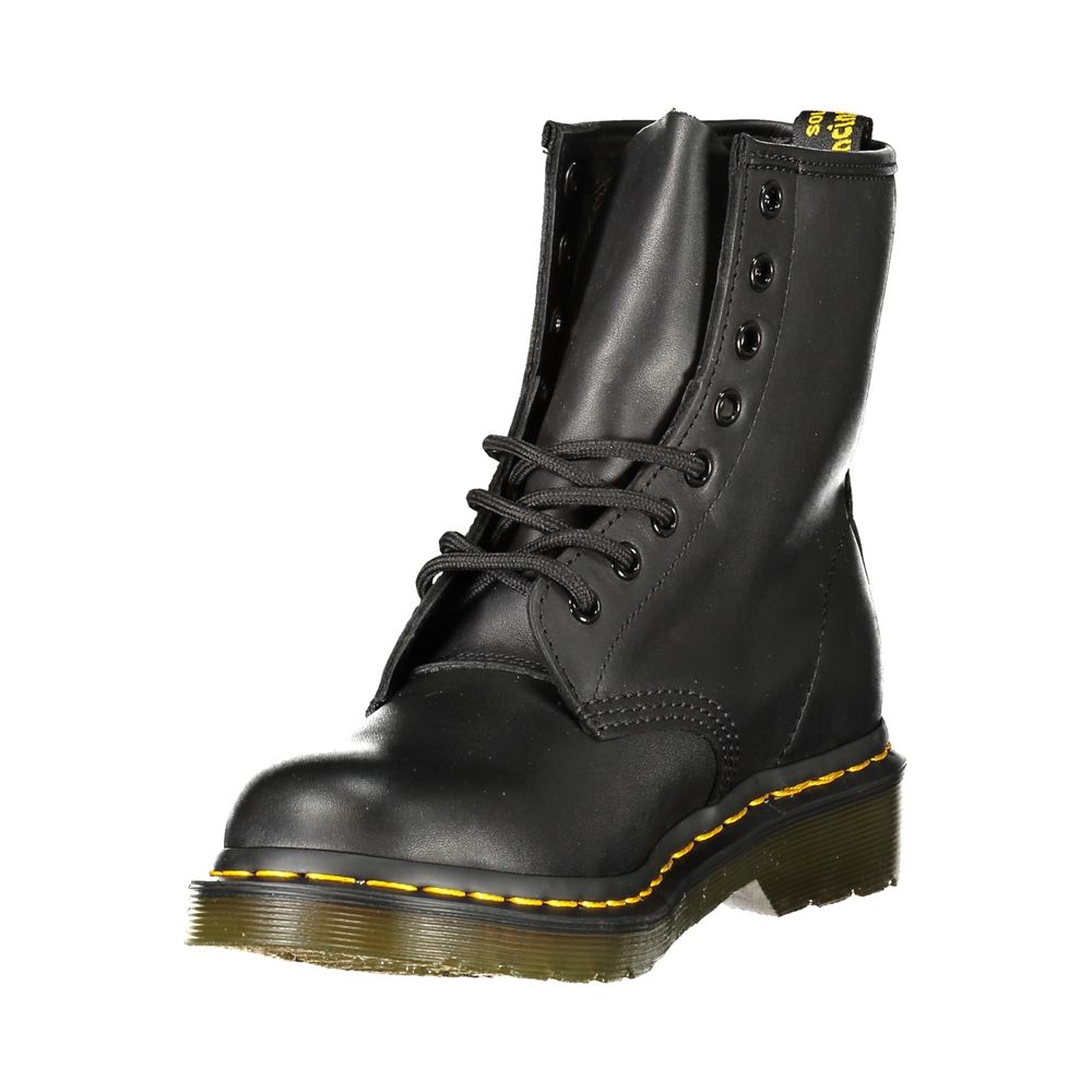 Dr. Martens Black Leather Unisex Ankle Boot - Image 3