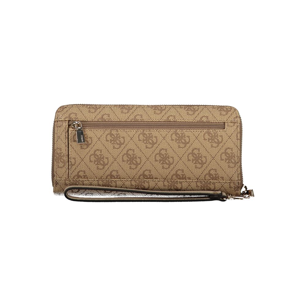 Guess Jeans Beige Polyethylene Wallet - Image 2