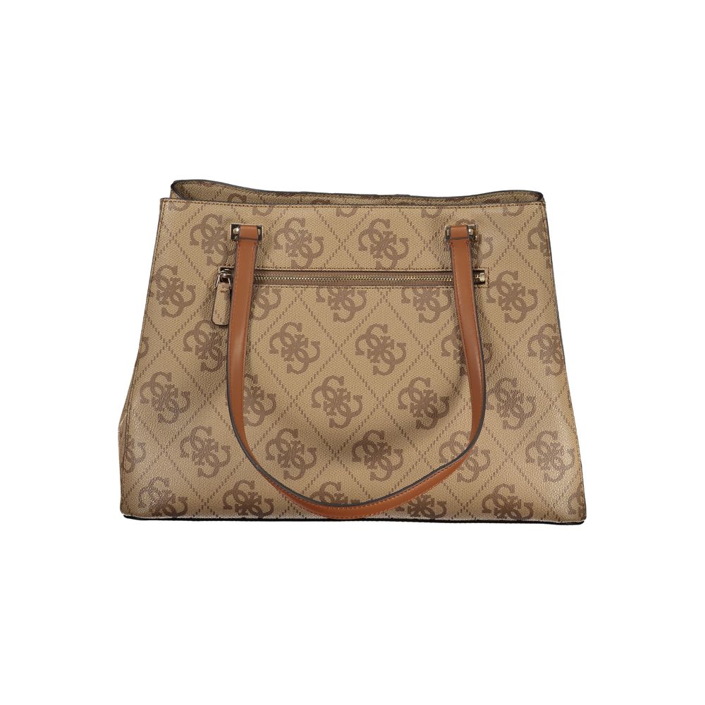 Guess Jeans Beige Polyethylene Handbag - Image 2