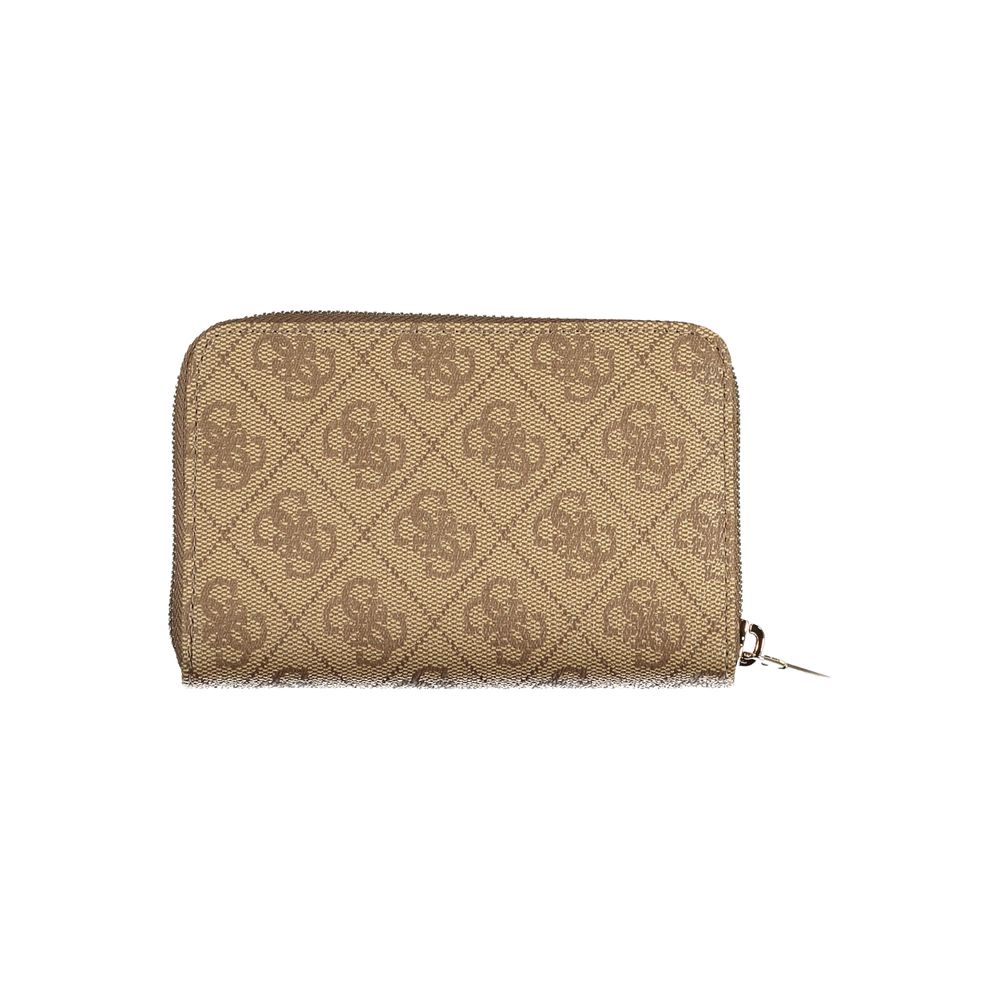 Guess Jeans Beige Polyethylene Wallet - Image 2
