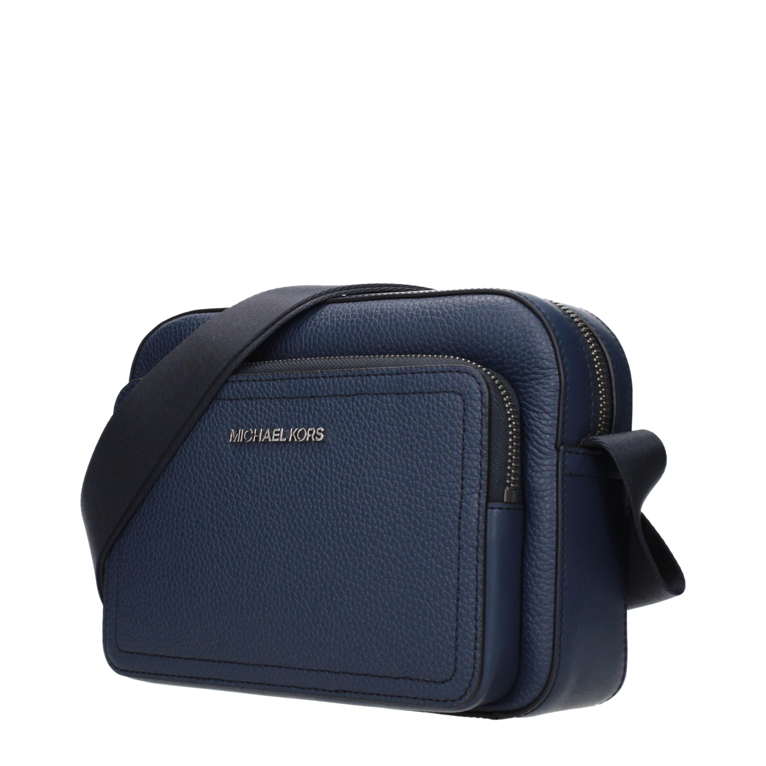 Michael Kors Blue Leather Crossbody Bags - Image 2