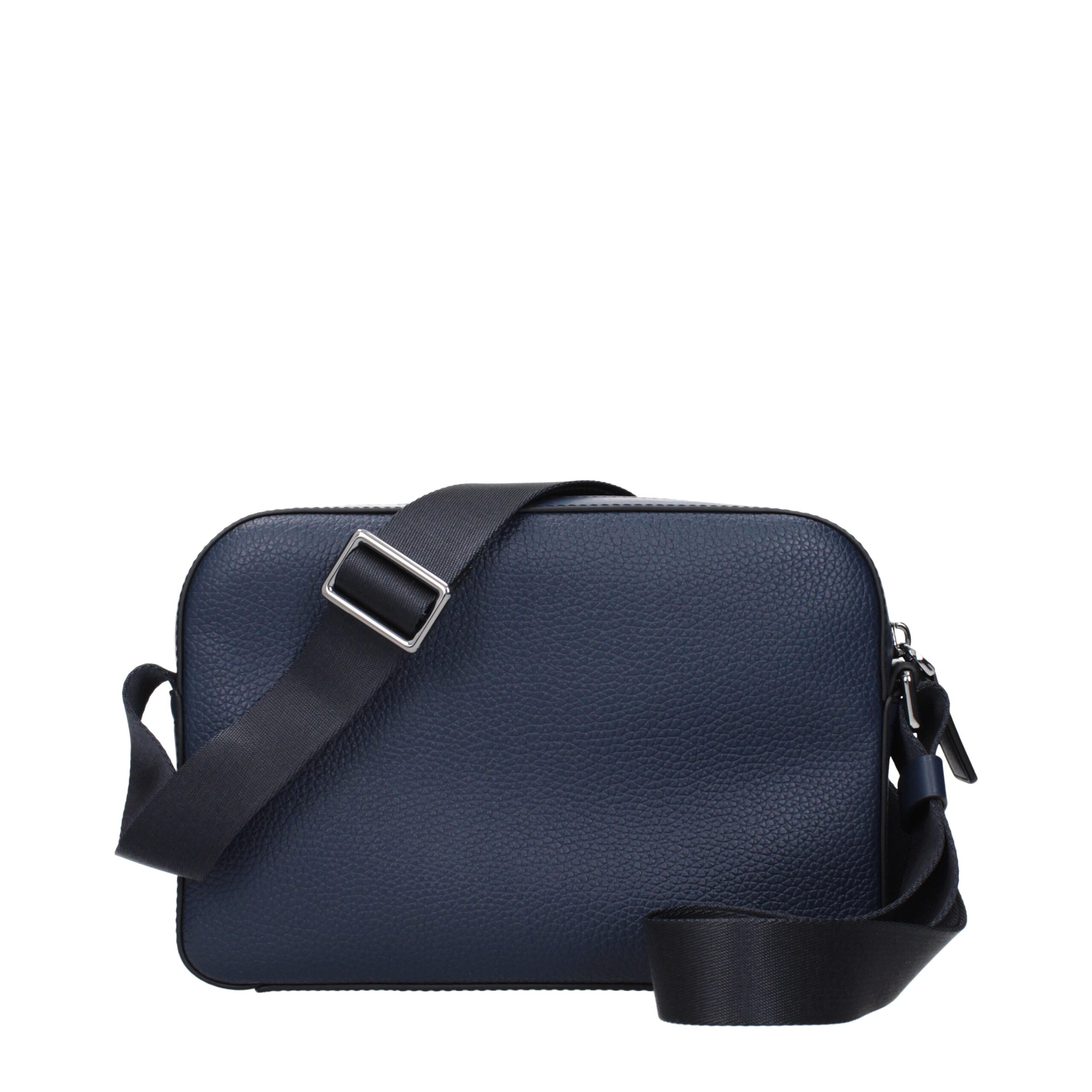 Michael Kors Blue Leather Crossbody Bags - Image 3