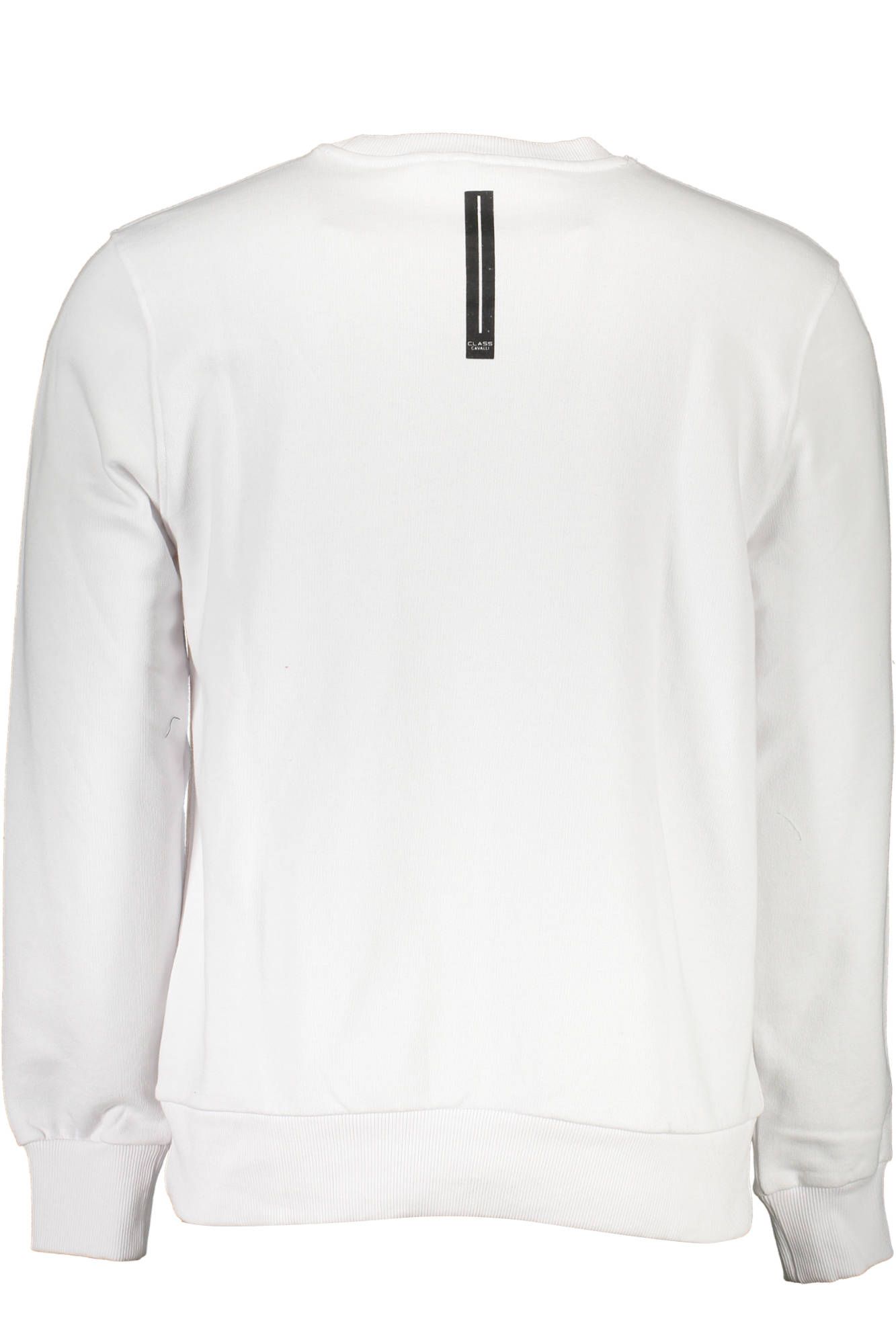 Cavalli Class White Cotton Sweatshirt - Image 2