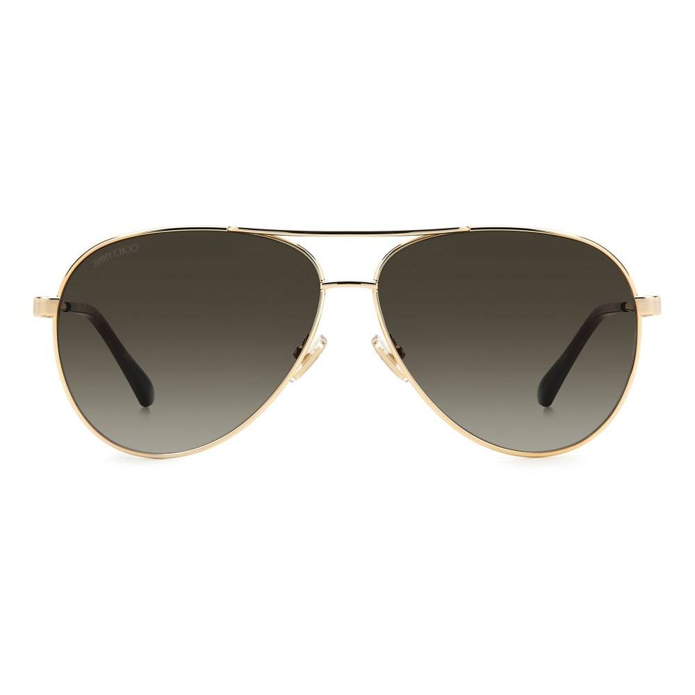Jimmy Choo Gold Metal Sunglasses - Image 2