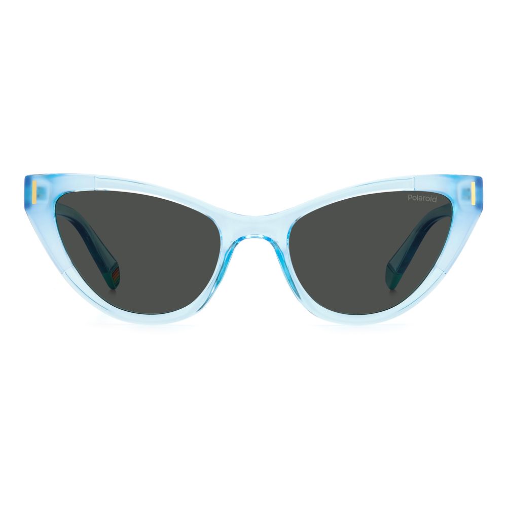 Polaroid Blue Plastic Sunglasses - Image 2