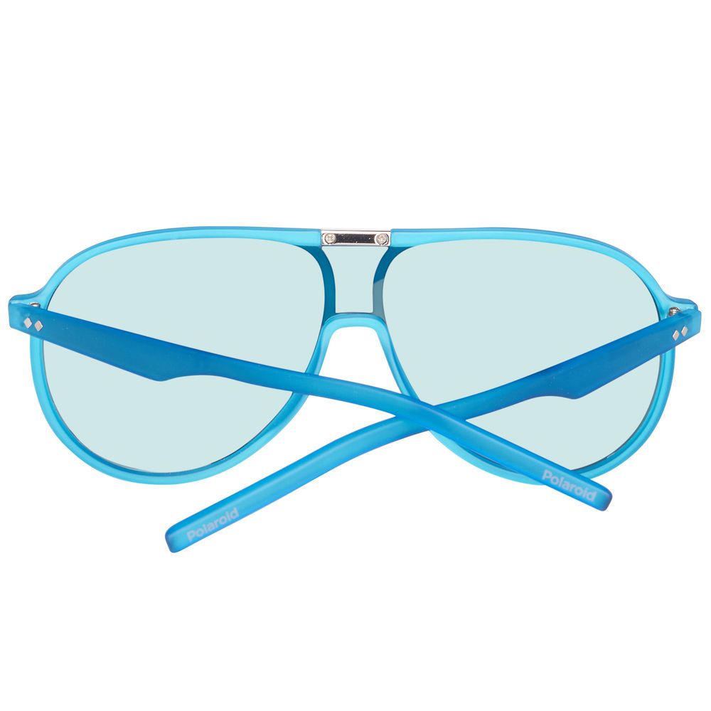 Polaroid Blue Acetate Sunglasses - Image 3