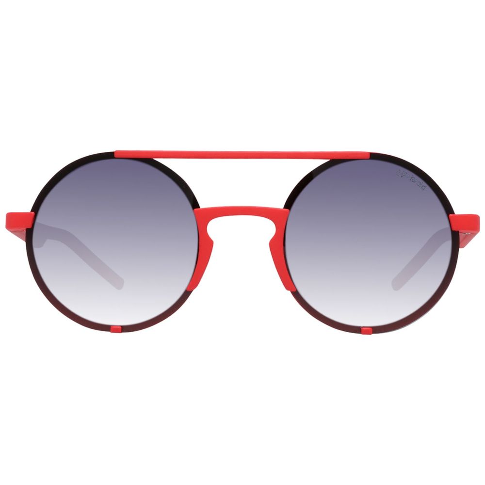 Polaroid Red Plastic Sunglasses - Image 2