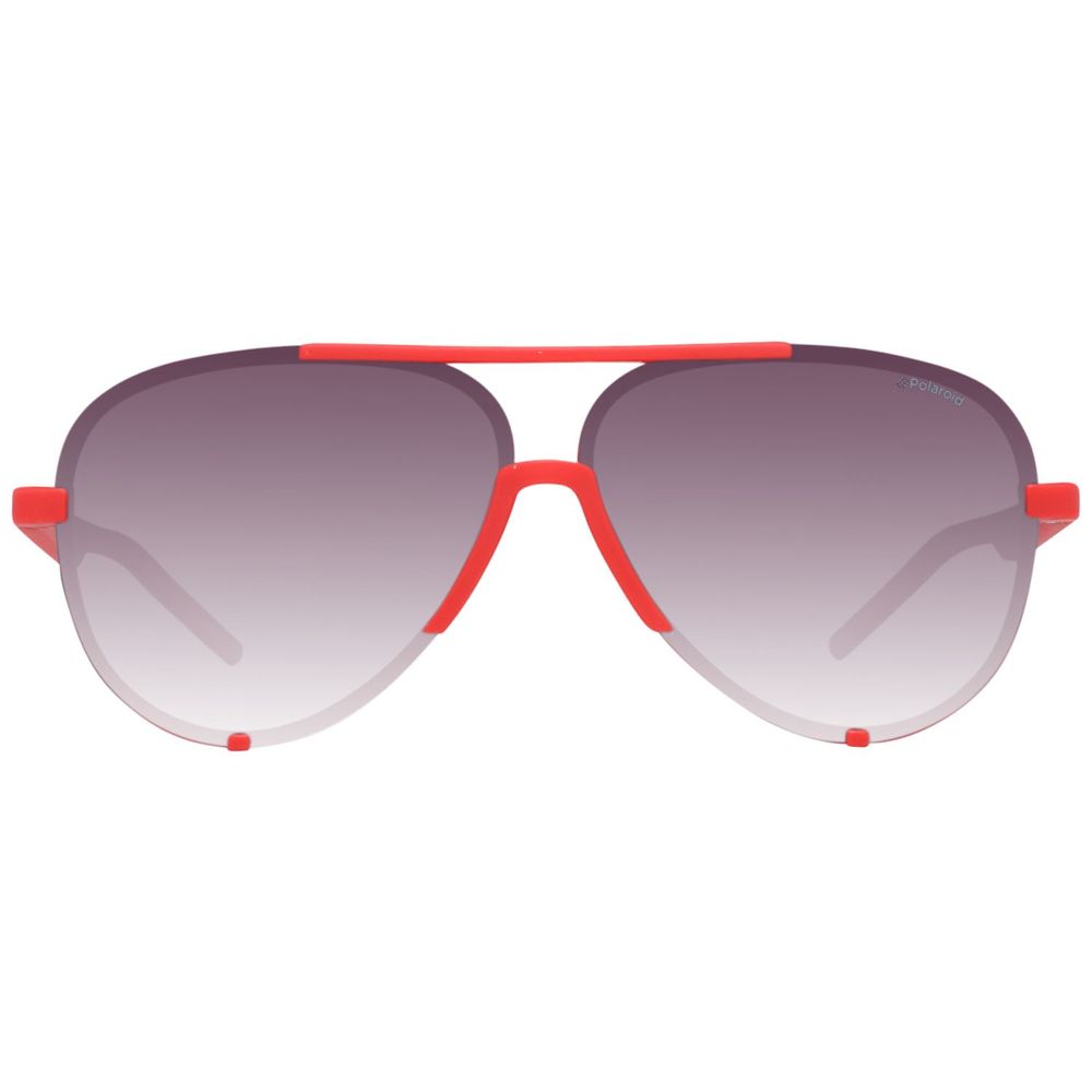 Polaroid Red Plastic Sunglasses - Image 2