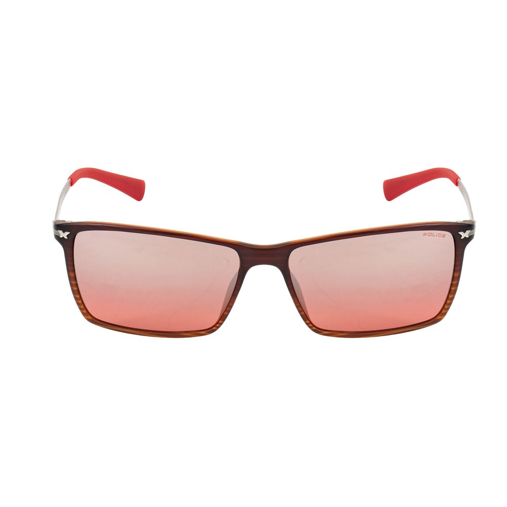Police Red Injected Sunglasses - Image 2
