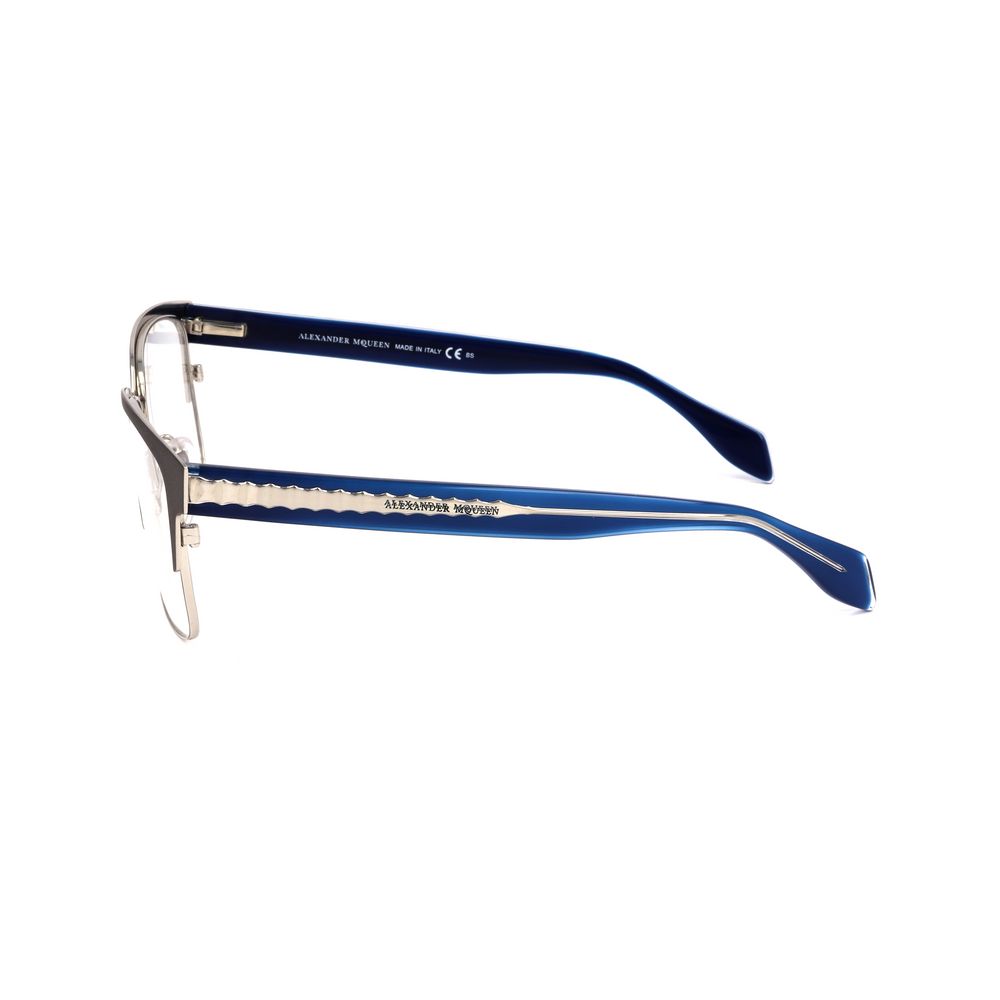 Alexander McQueen Bicolor Metal Glasses (Frames) - Image 3