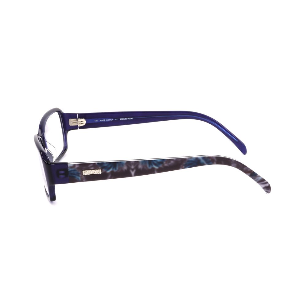 Emilio Pucci Blue Plastic Glasses (Frames) - Image 3