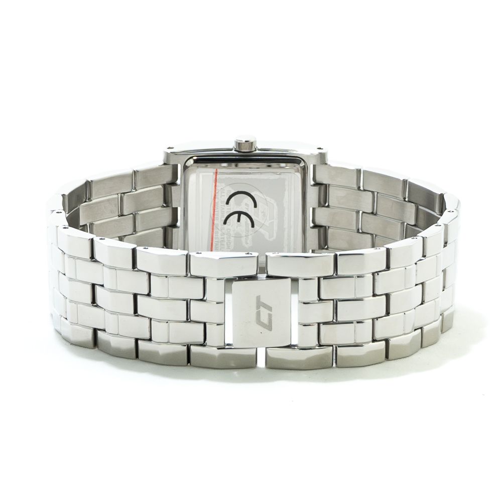 Chronotech Silver Stainless Steel Bracelet Watch - Image 2