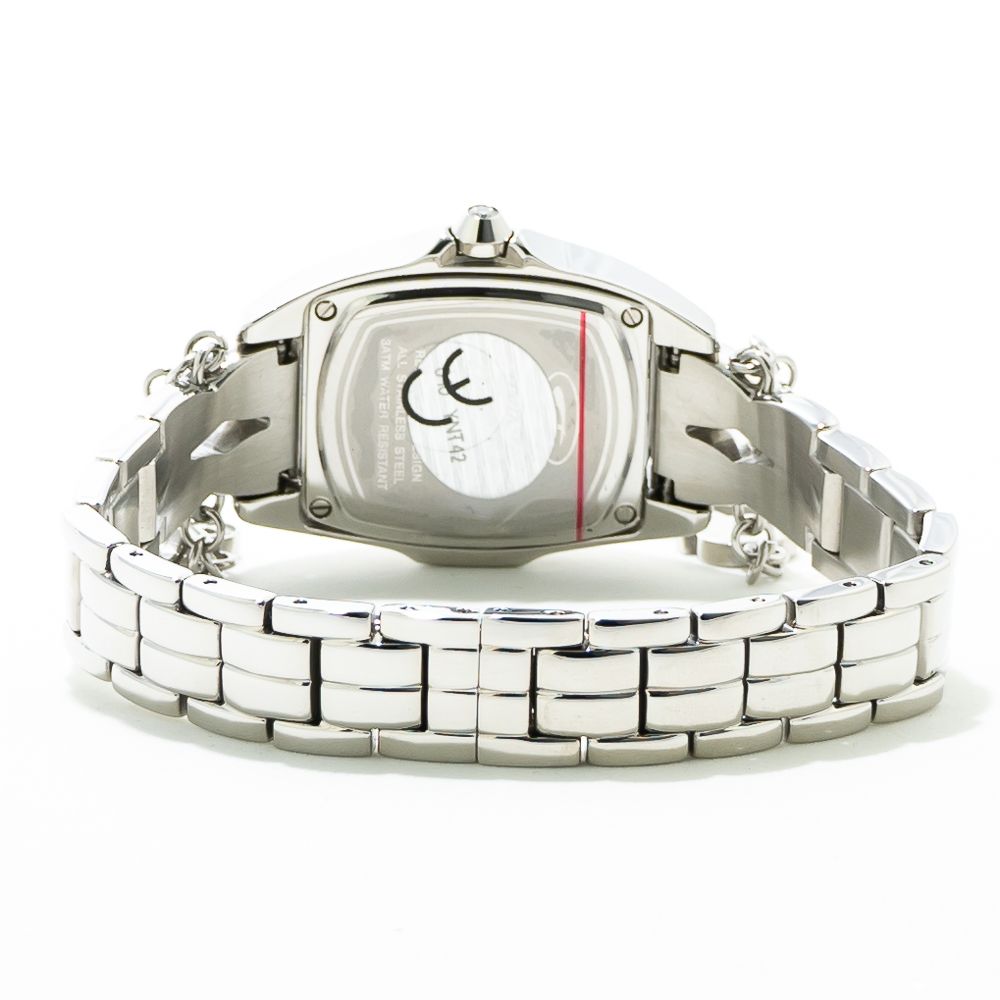 Chronotech Silver Stainless Steel Dress Watch - Image 2