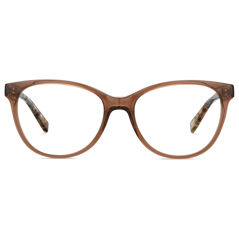Pierre Cardin Brown Acetate Glasses (Frames) - Image 2