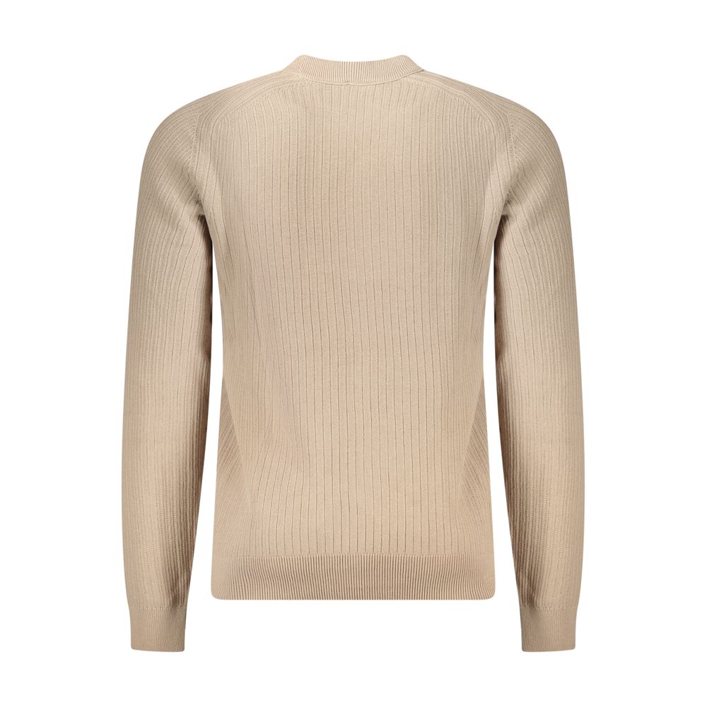 Hugo Boss Beige Cotton Sweater - Image 2