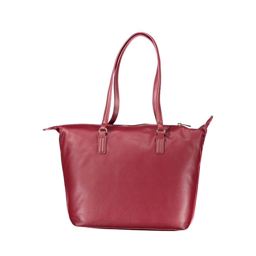 Tommy Hilfiger Red Polyester Handbag - Image 2