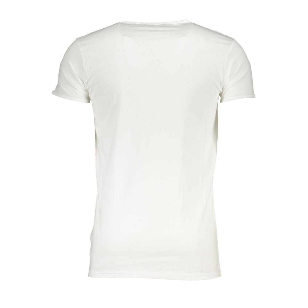 Cavalli Class White Cotton T-Shirt - Image 2