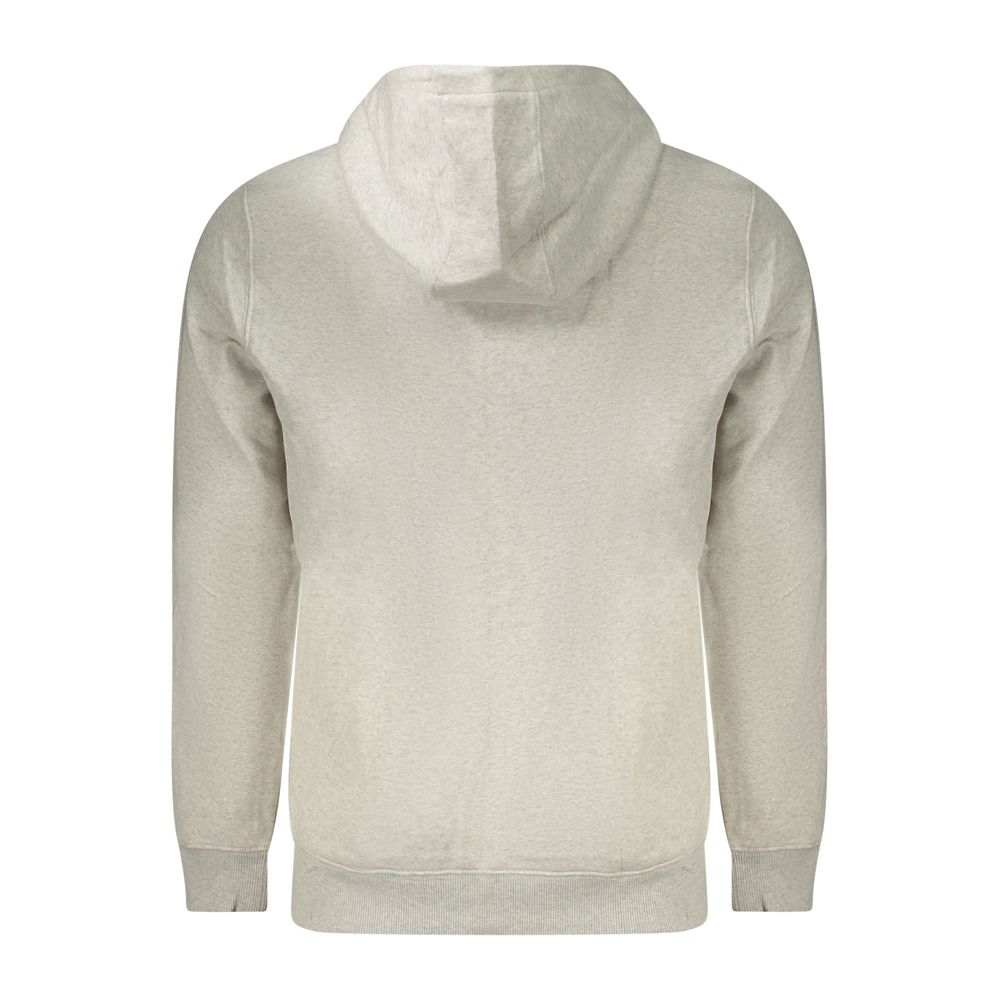 Tommy Hilfiger Grigio Cotton Men's Sweatshirt Hoodie - Image 3