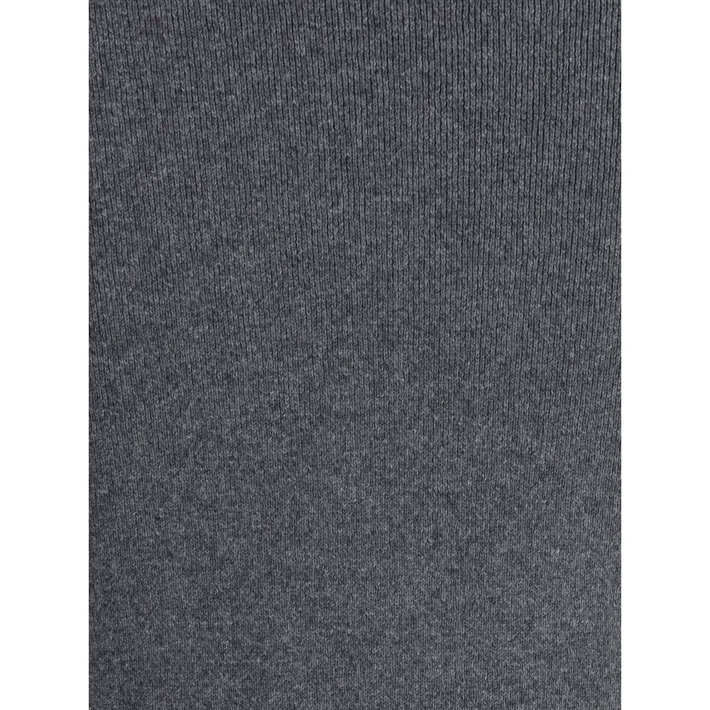 Tom Ford Gray Cashmere Long Skirt - Image 3