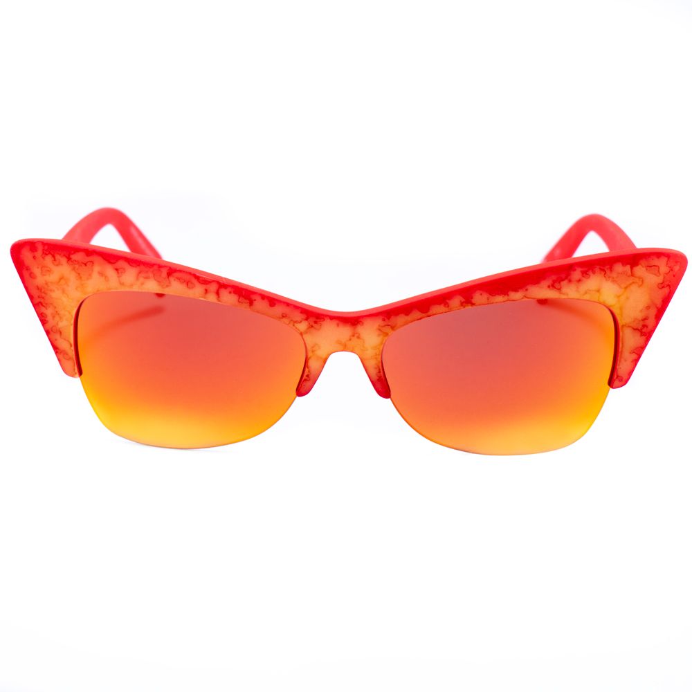 Italia Independent Red Acetate Sunglasses - Image 2