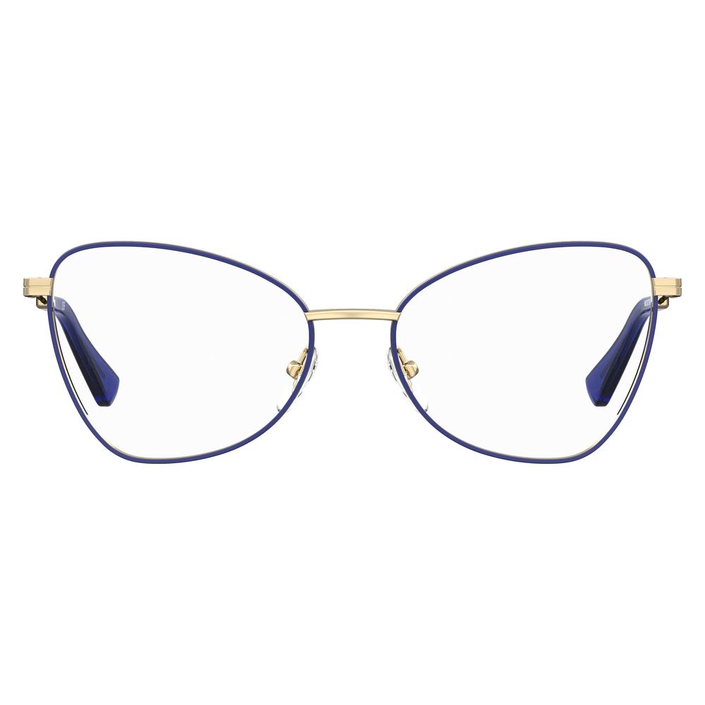 Moschino Blue Metal Glasses (Frames) - Image 2