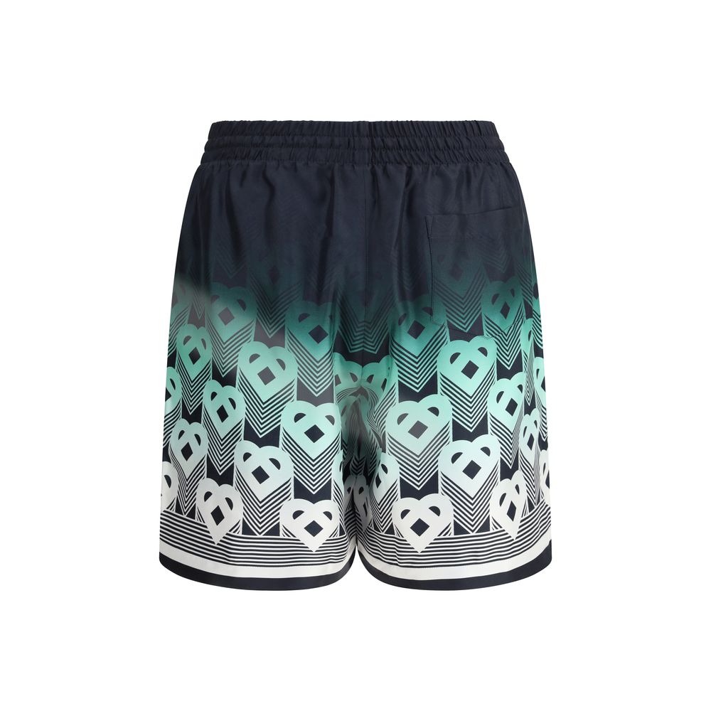 Casablanca Multicolor Silk Bermuda Shorts - Image 2
