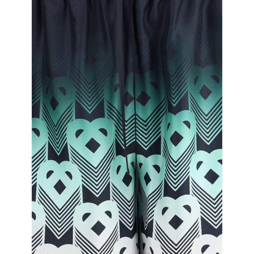 Casablanca Multicolor Silk Bermuda Shorts - Image 3
