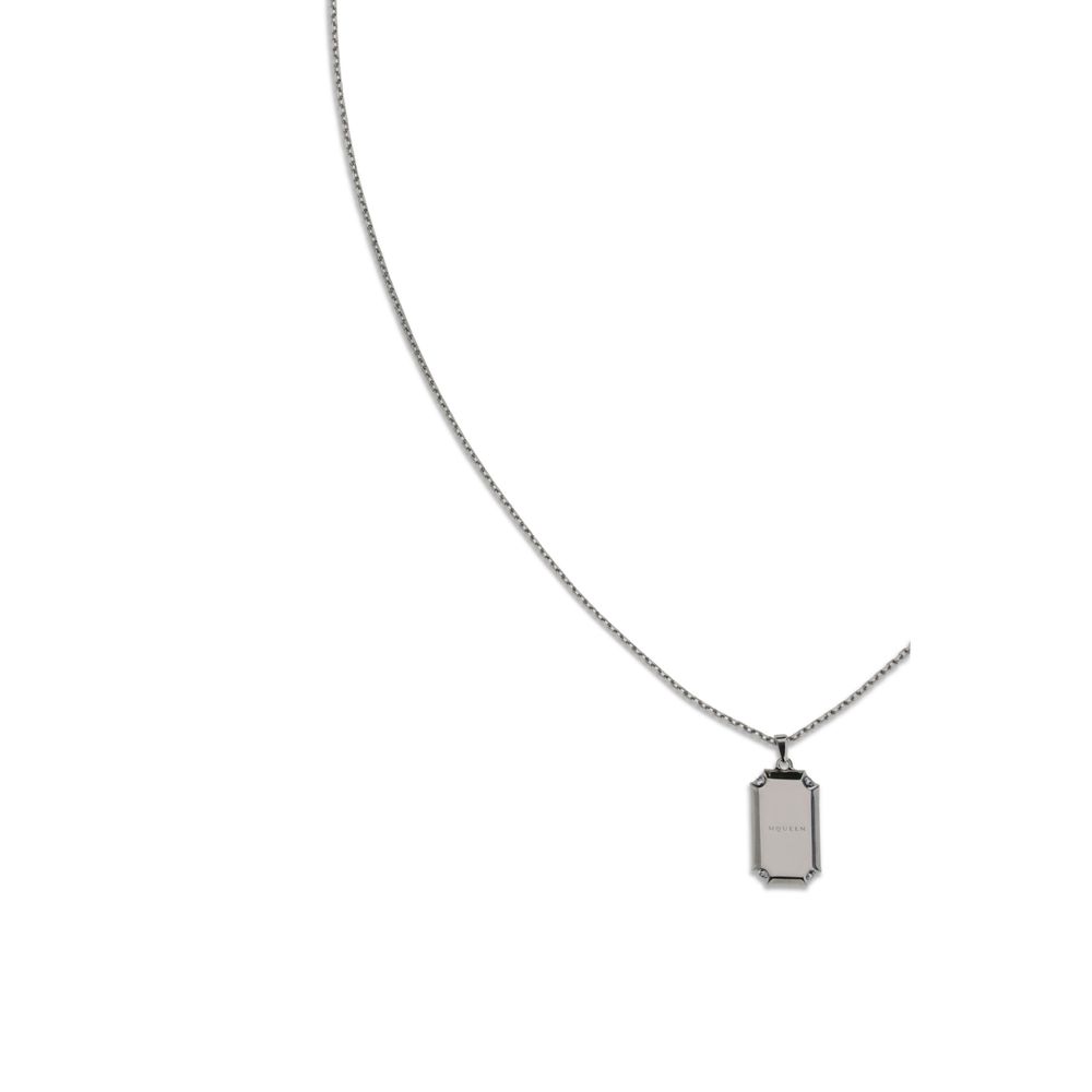 Alexander McQueen Silver Brass Necklace - Image 3