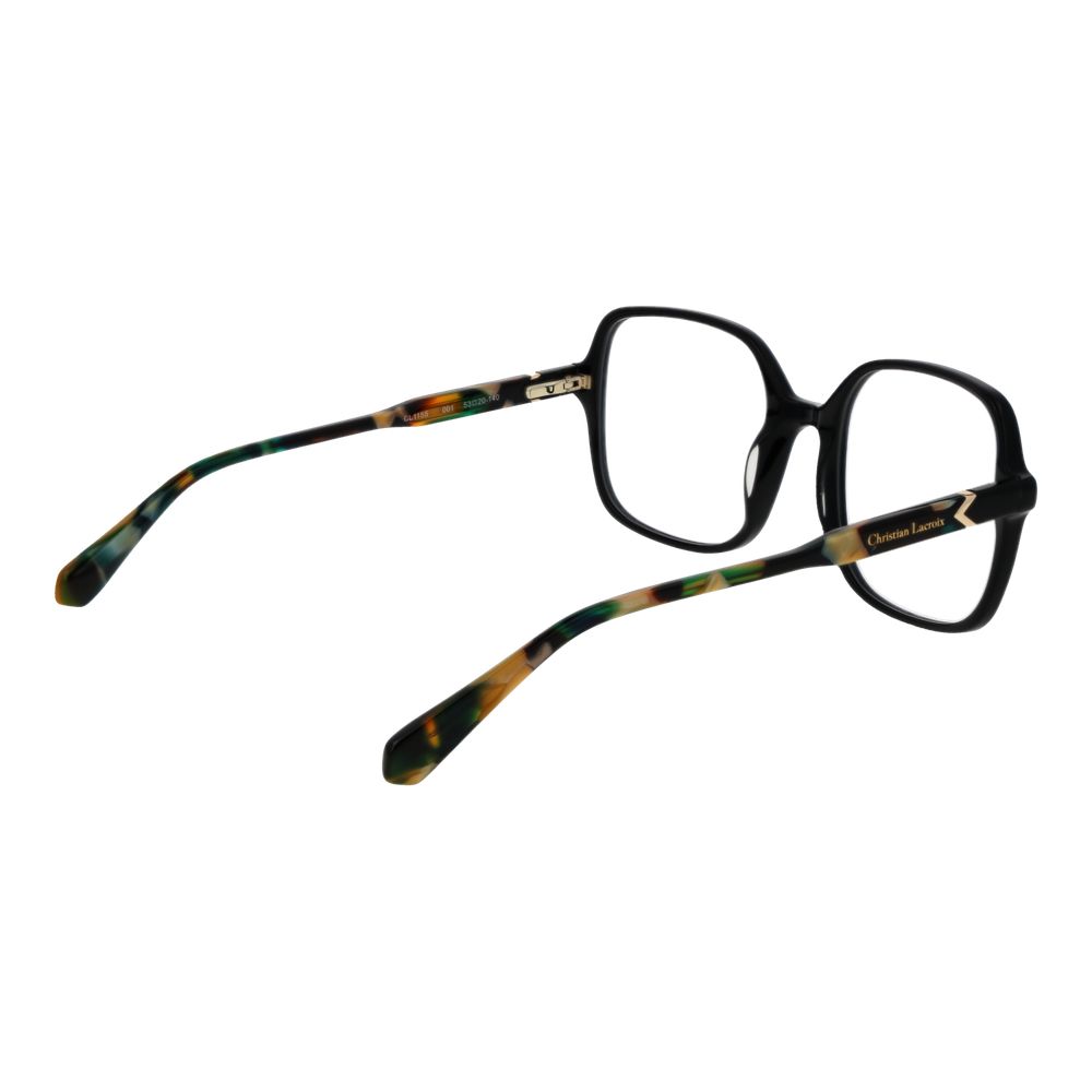Christian Lacroix Black Acetate Glasses (Frames) - Image 3