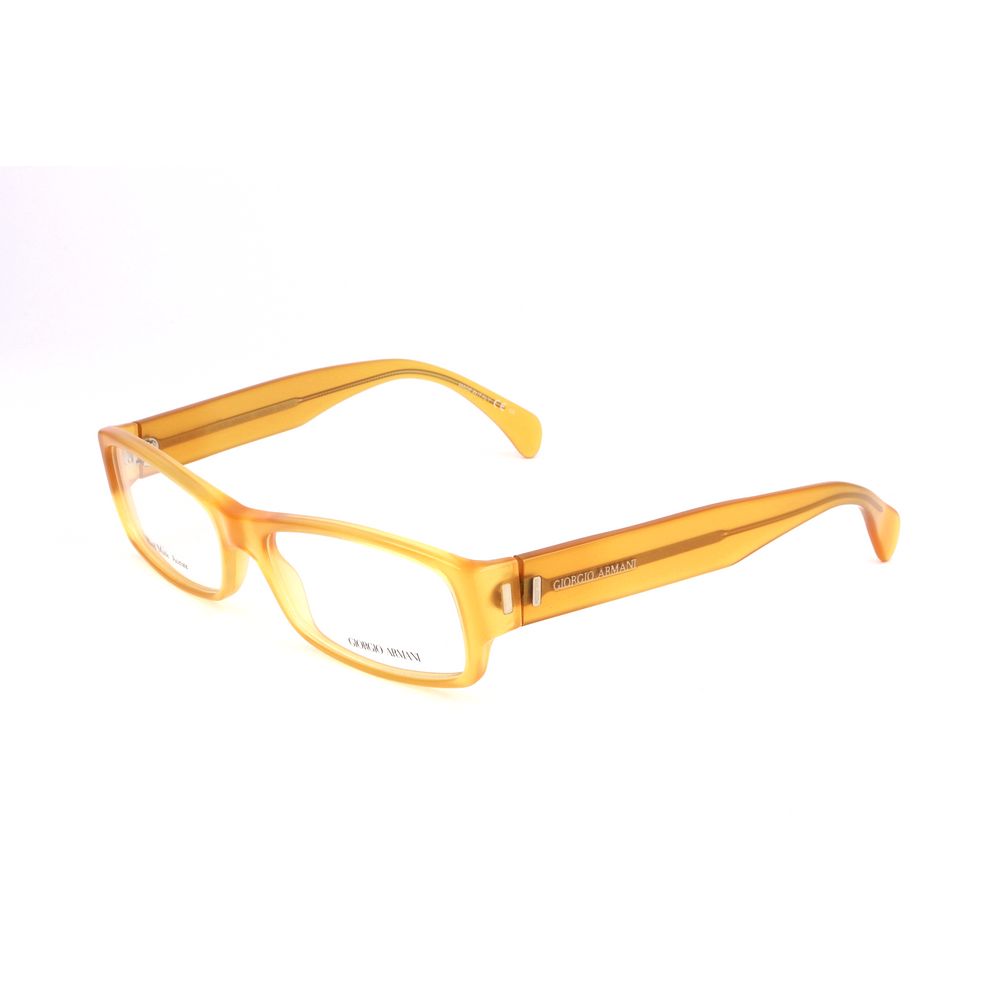Giorgio Armani Yellow Acetate Glasses (Frames) - Image 2