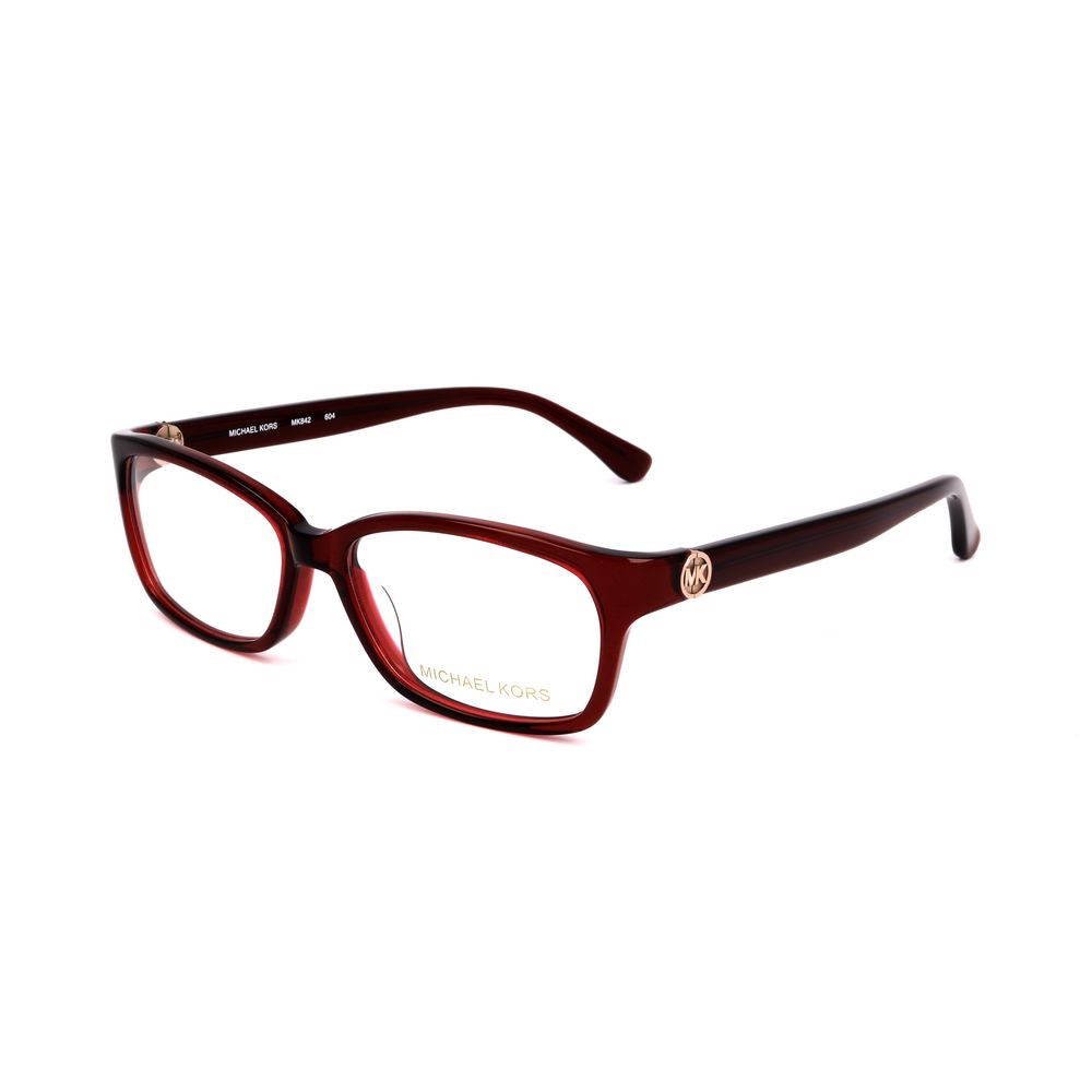 Michael Kors Burgundy Plastic Glasses (Frames) - Image 2