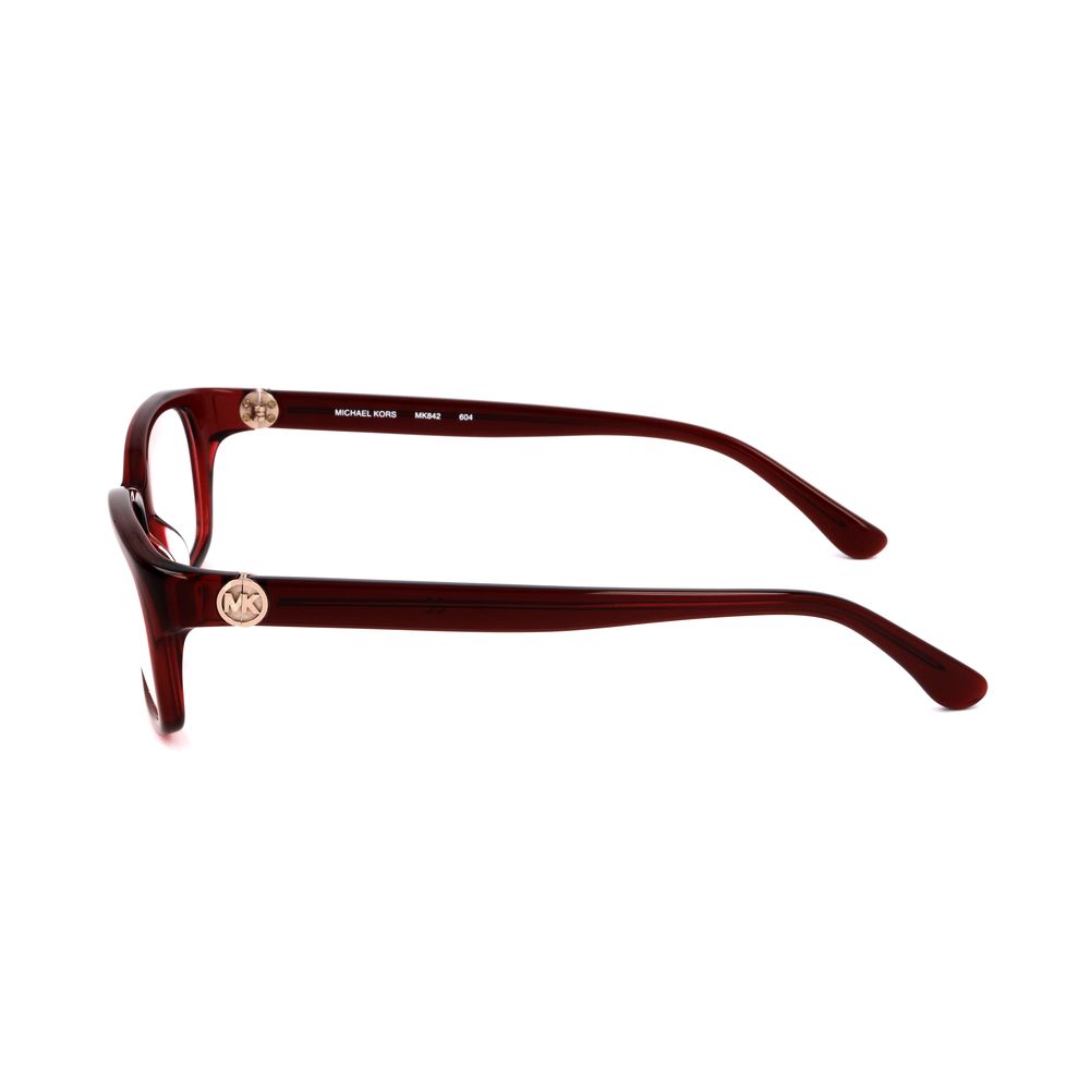 Michael Kors Burgundy Plastic Glasses (Frames) - Image 3
