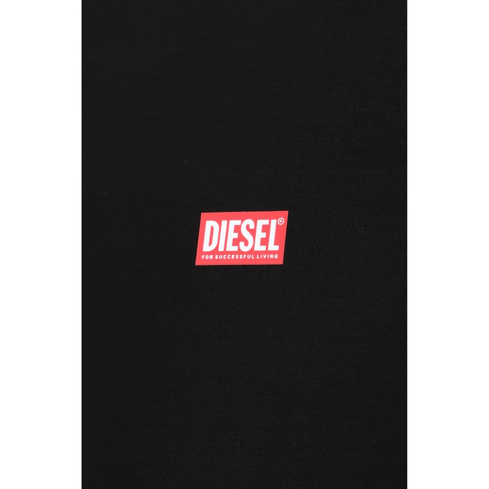 Diesel Black Cotton T-Shirt - Image 3