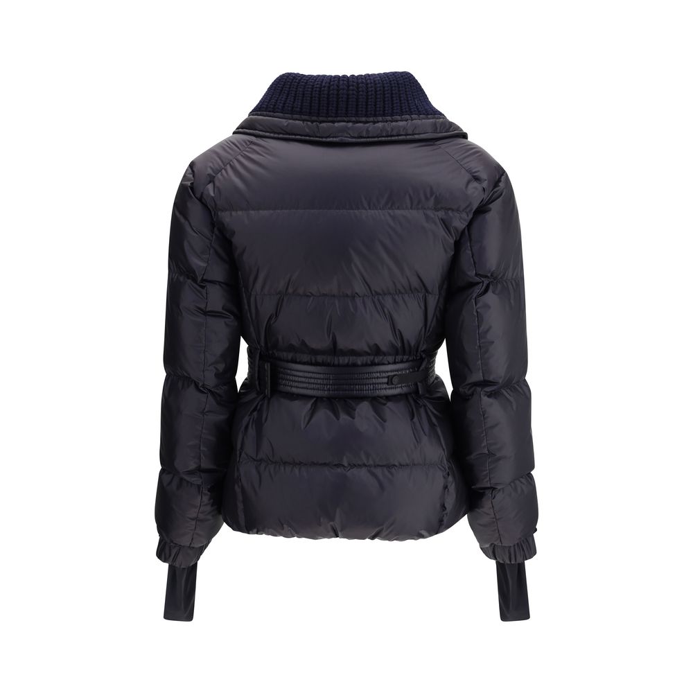 Moncler Grenoble Blue Polyamide Coat - Image 2