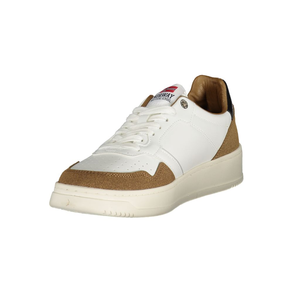 Norway 1963 White Polyester Sneaker - Image 3