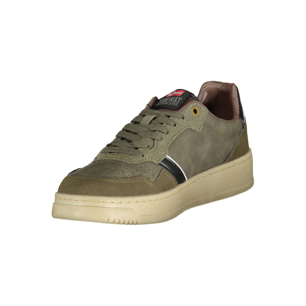 Norway 1963 Verde Polyurethane Men Sneaker - Image 3