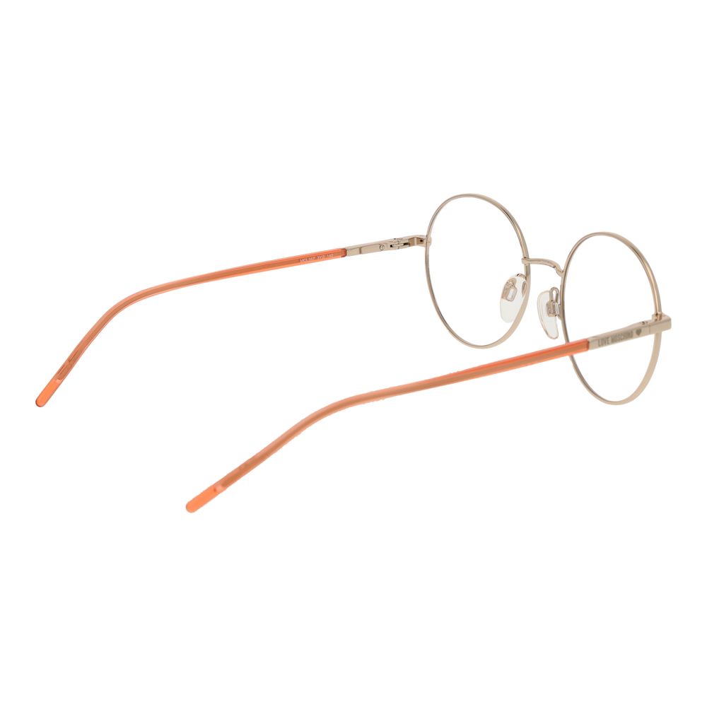 Love Moschino Gold Metal & Plastic Glasses (Frames) - Image 3