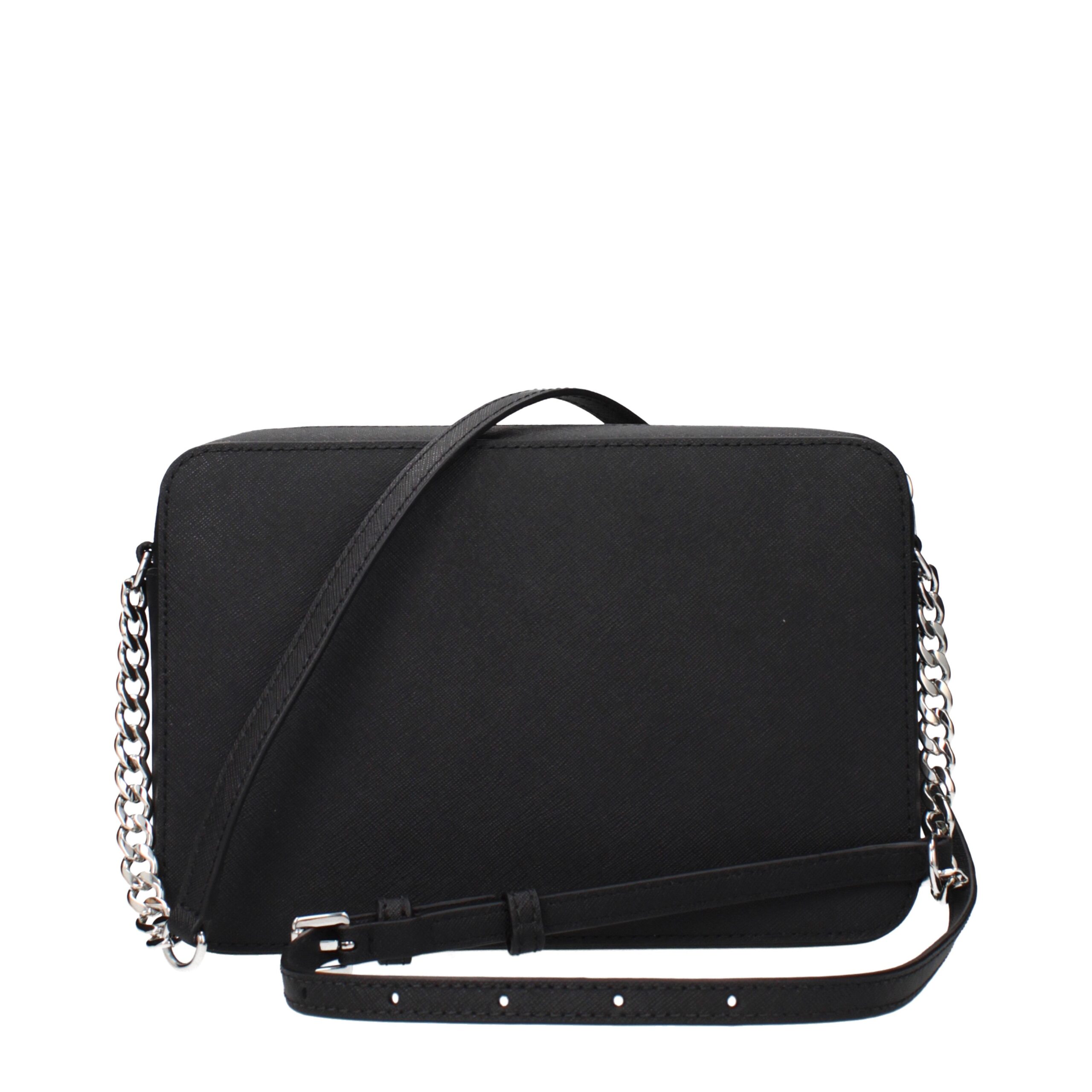 Michael Kors Black Leather Crossbody Bag - Image 3