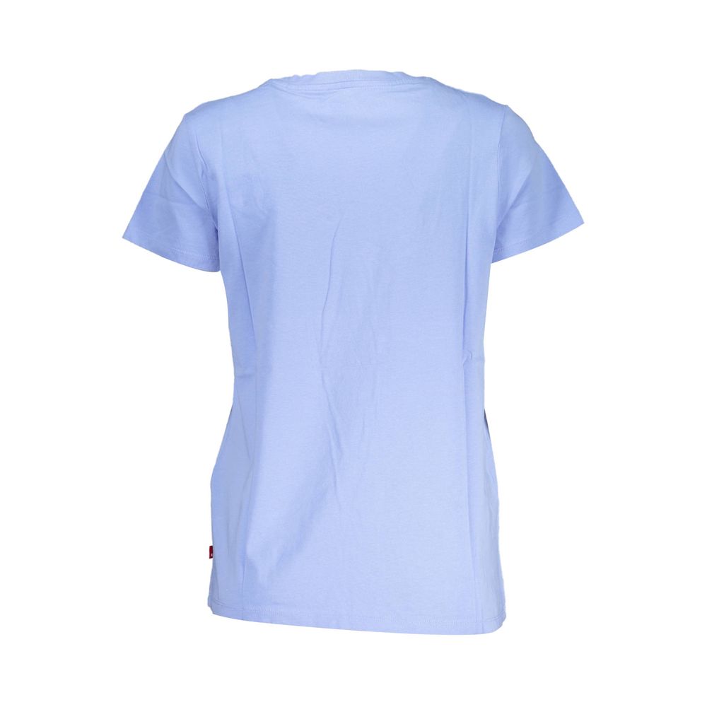 Levi's Blue Cotton T-Shirt - Image 2
