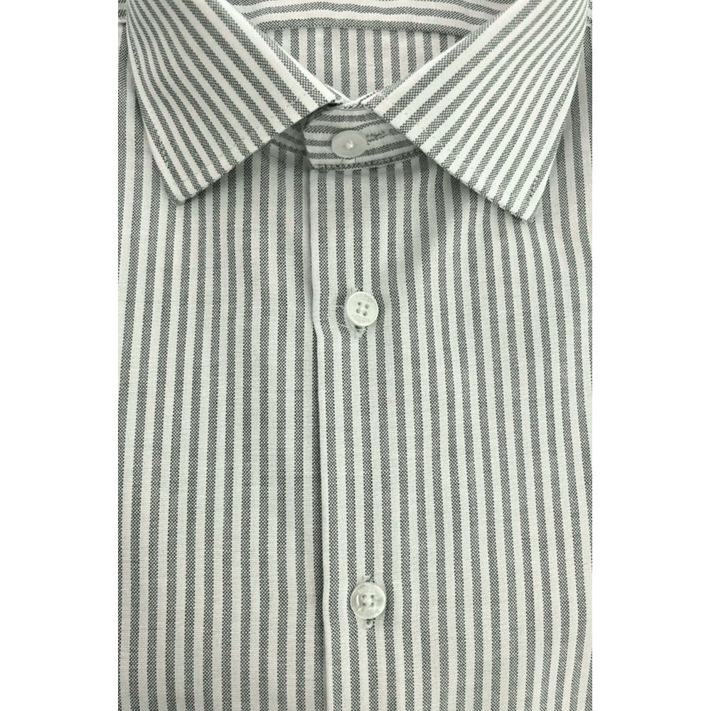 Baldinini Trend Green Cotton Shirt - Image 3