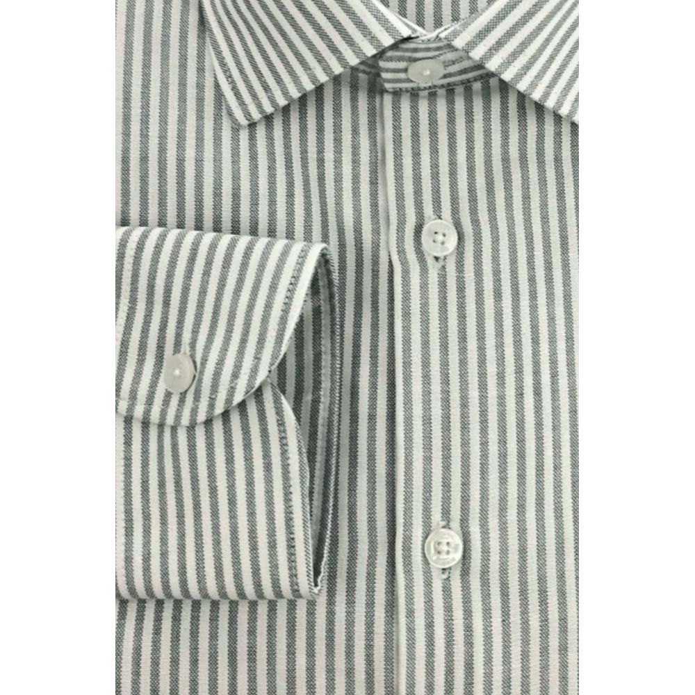 Baldinini Trend Green Cotton Shirt - Image 4